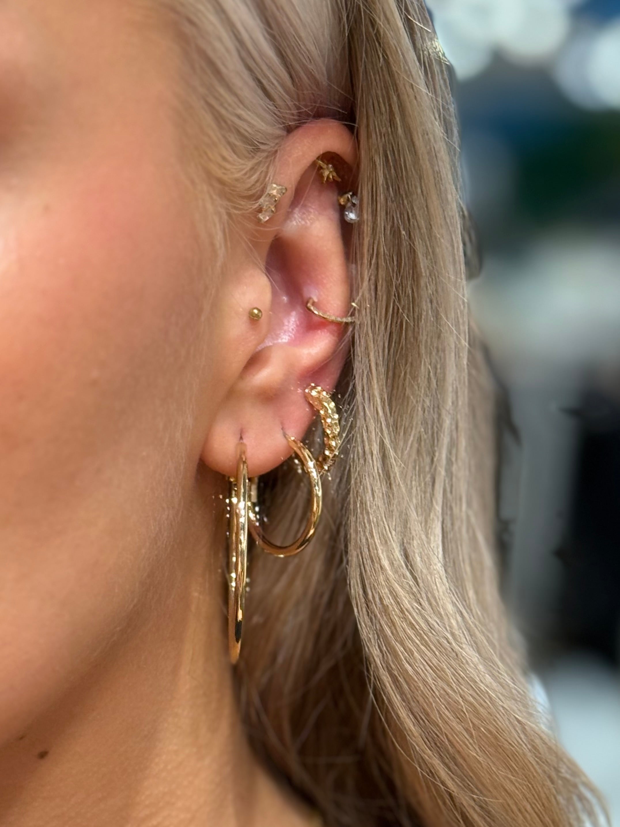PCJULLE Earrings - Gold Colour